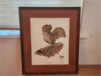 DePaolis Grouse Print. 20 by 24. Signed.