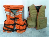 Adult & Small/Medium Life Vests ~ Lot of 2