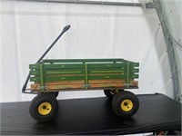 Speedway Express Wooden Pull Wagon