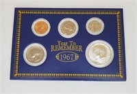 Year to Remember 1967 Mint Set