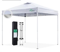 Acepic 8x8 Pop Up Canopy Tent,300D Silver-Coating