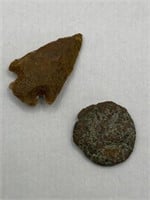 UNSEARCHED ANCIENT ROMAN COIN WITH BONUS