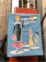 Original 1962 Barbie case with barbie dolls and va