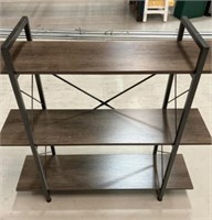 Metal Framed Shelving Unit