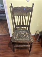 Vintage Straight Chair