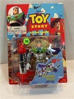 Toy story, action figure chrome buzz