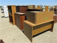 Assorted Office Furniture and Book Shelves