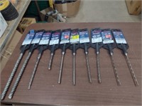 10 Bosch SDS Plus Masonry Drill Bits