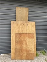 3 Pieces of Plywood
