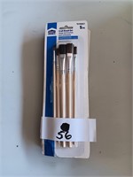 5 pack of 5 piece paint brushes
