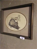 Wildcat framed print 18 in x 21 in