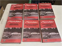 6 x Ford Mondeo Dealership Repair Manuals