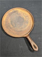 Antique #8 Cast Iron Flat Skillet Heat Ring Gatema