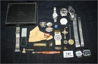 Pins, Watches; American Legion Money Clip