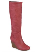 Journee Collection 8.5 Wedge Knee High Boots $100