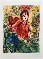 Marc Chagall ARTIST & LOVERS Limited Edition Litho