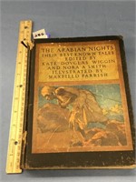 Hardbacked novel "Arabian Nights" illustrated by M