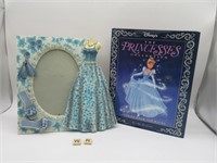 PRINCESS BOOK AND PRINCESS FRAME