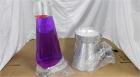 27 inch lava lamp yellow wax purple liquid