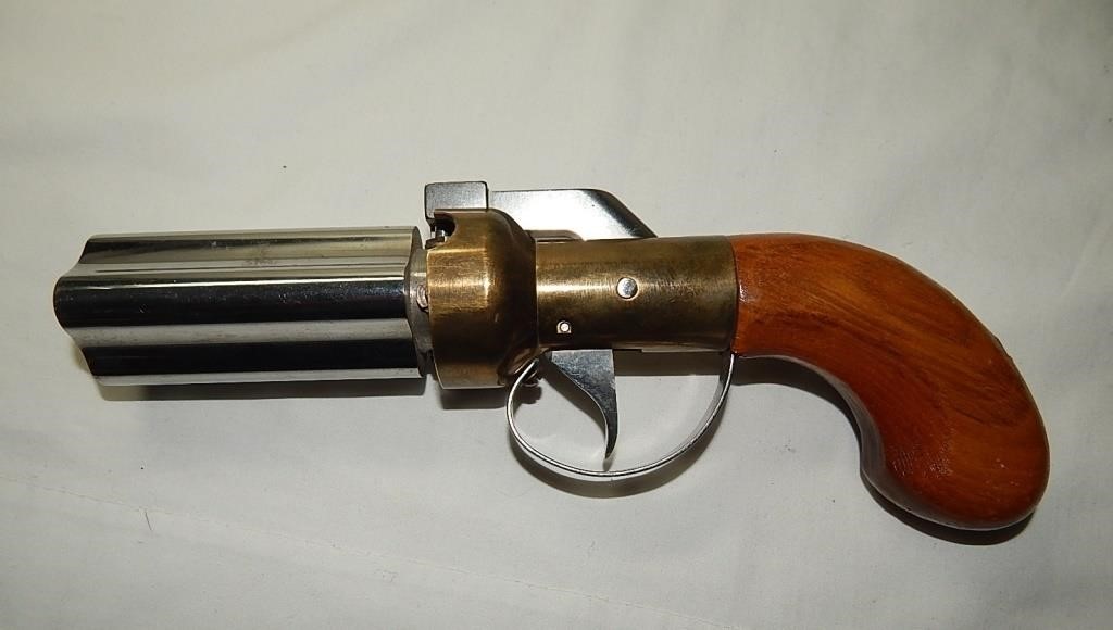 Reproduction Black Powder Pepperbox Pistol CMC?