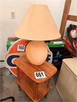 Table With Lamp(Garage)