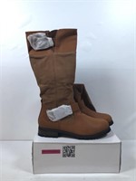 New Daily Shoes Size 7 Tan Boots
