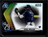 2022 Bowman Scouts' Top 100 BTP-29 Vidal Brujan