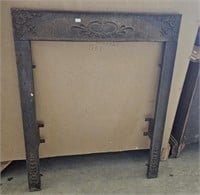 Victorian Antique Cast Iron Fireplace Surround