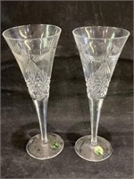 Waterford Millennium Peace Champagne Flutes
