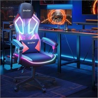 Bestier Gaming Chair With Rgb Led Lights