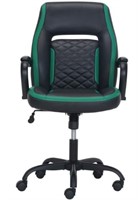 True Innovation BTS Quilted Task Chair Green