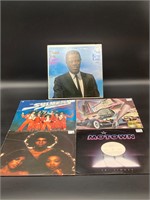 Jazz Soul & Disco Vinyl Records W/ Nat King Cole