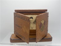 1945 WW2 France wooden picture frame