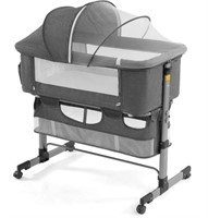 $180 - Nordmiex 3 in 1 Baby Crib Baby Bed with