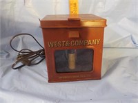 West & Co tin light