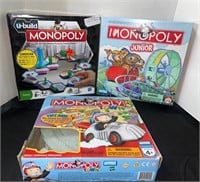 3 monopoly games- You Build Monopoly Game