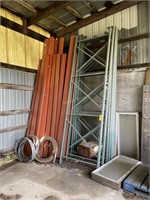 Pallet Racking -7 uprights 12'X4'