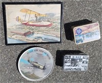 Collectable Military Items - D-Day Tins & More