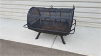 Outdoor Raised Fire Pit