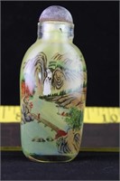 Vintage Painted Snuff Bottle