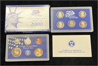 2000 US Mint Proof Set in Box