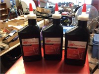 Ingersoll Rand air tool lubricant - 3 bottles