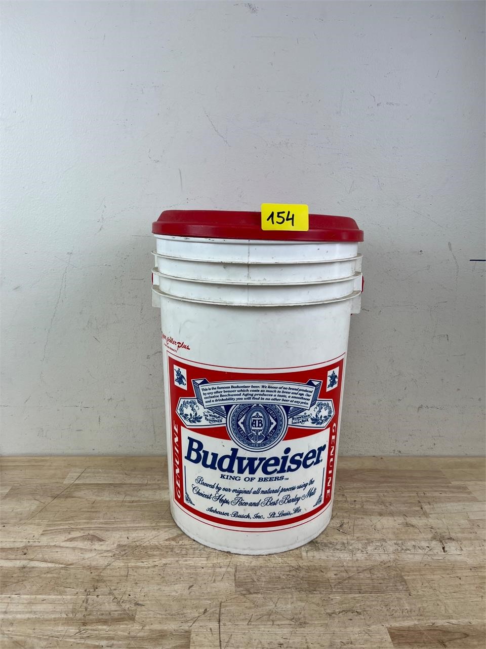 Budweiser Super Cooler Plus Isolated Bucket