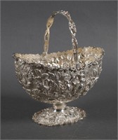 S. KIRK & SON Sterling Repousse Basket 10 ozt