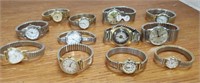 Lot of 12 stretch band watches