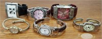 Lot of 6 bracelet watches