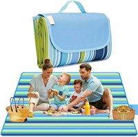 Picnic Mat 80 x 57in Waterproof Foldable,