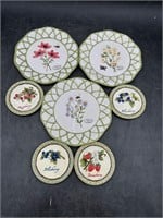 Assorted Decorative Plates & Coasters