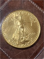 1992 1 OZ FINE AMERICAN GOLD EAGLE COIN