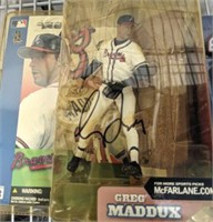 GREG MADDUX SIGNED ACTION FIGURE